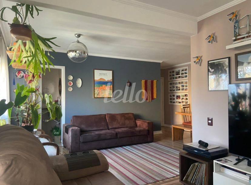 SALA de Apartamento à venda, Padrão com 89 m², 2 quartos e 1 vaga em Campo Belo - São Paulo
