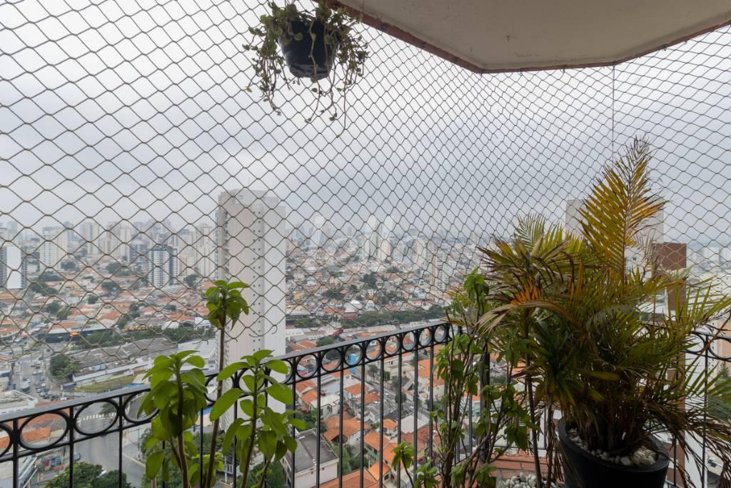 VARANDA de Apartamento à venda, Padrão com 81 m², 3 quartos e 1 vaga em Lauzane Paulista - São Paulo