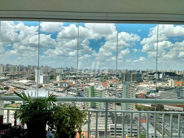 VISTA de Apartamento à venda, Padrão com 51 m², 1 quarto e 1 vaga em Brás - São Paulo