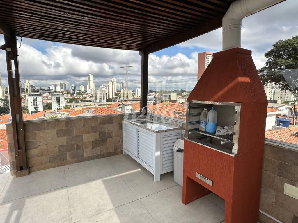 ÁREA GOURMET de Casa à venda, sobrado com 112 m², 2 quartos e 2 vagas em Jardim Aeroporto - São Paulo