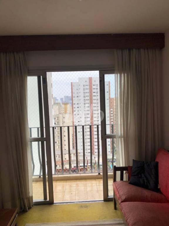SALA SACADA de Apartamento à venda, Padrão com 87 m², 2 quartos e 1 vaga em Brooklin Paulista - São Paulo