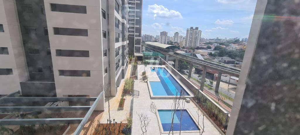 VISTA PISCINA de Apartamento à venda, Padrão com 73 m², 2 quartos e 1 vaga em Vila Independência - São Paulo