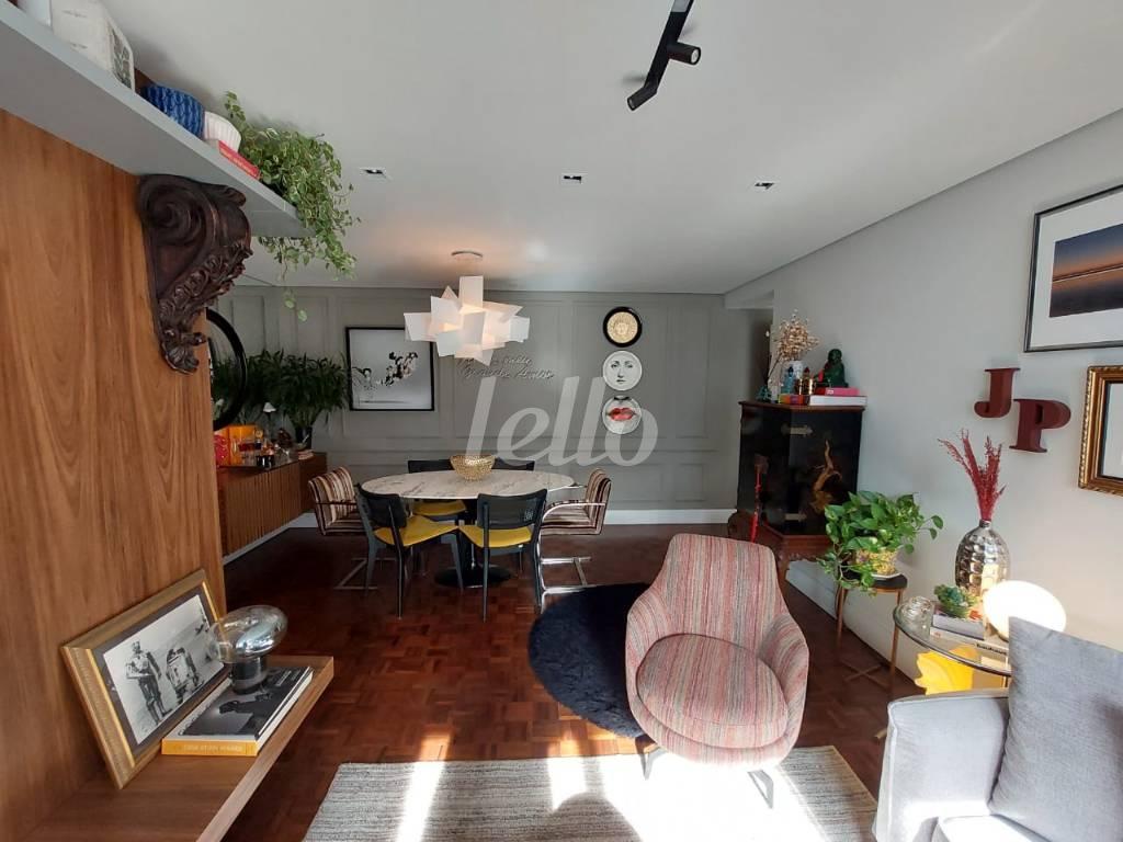 SALA de Apartamento à venda, Padrão com 97 m², 2 quartos e 1 vaga em Jardim Paulista - São Paulo