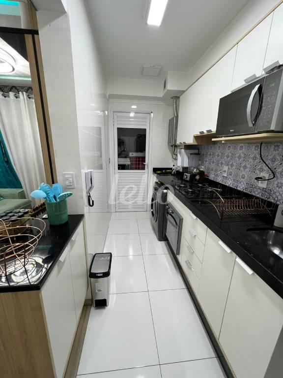 COZINHA de Apartamento à venda, Padrão com 56 m², 2 quartos e 1 vaga em Vila Curuca - Santo André