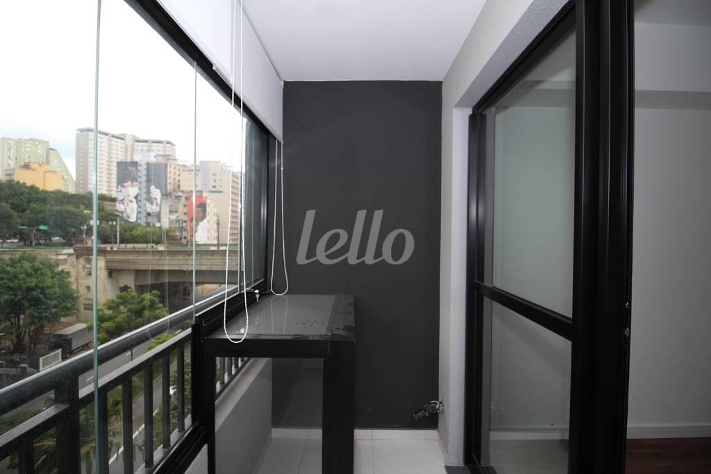 SACADA de Apartamento à venda, Padrão com 22 m², 1 quarto e em Centro - São Paulo