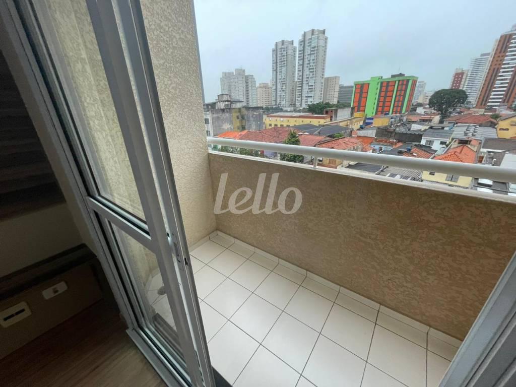 VARANDA de Apartamento à venda, Padrão com 55 m², 2 quartos e 1 vaga em Tatuapé - São Paulo