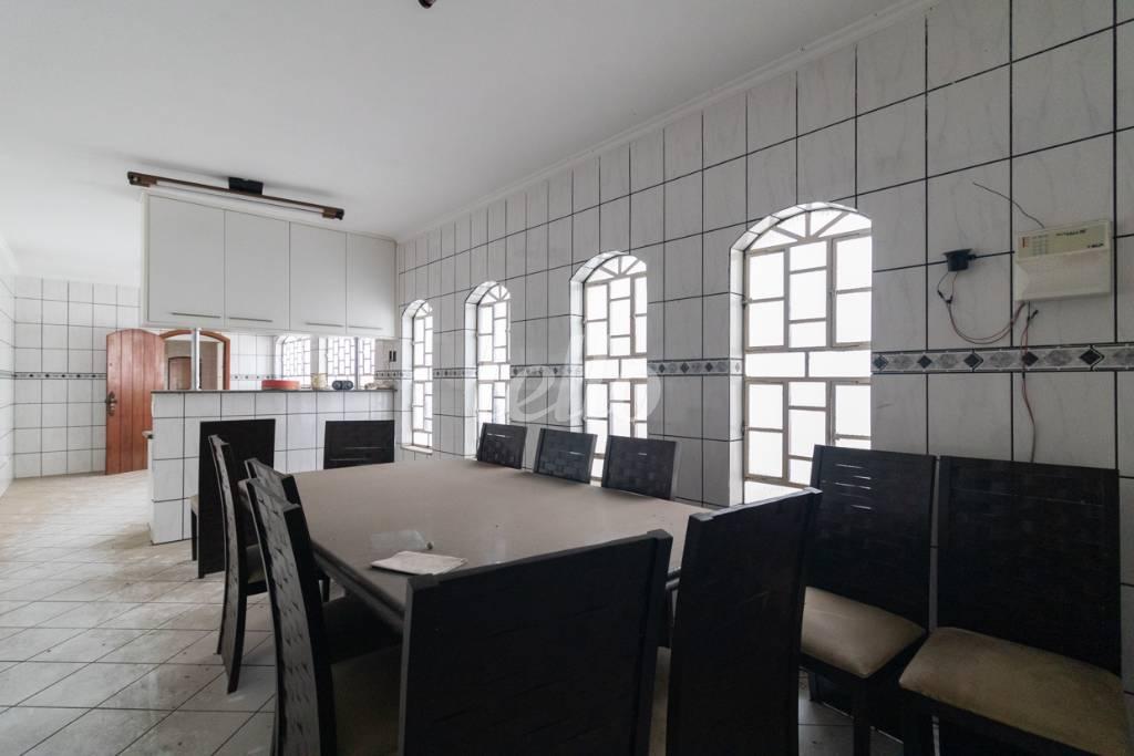 SALA DE JANTAR de Casa à venda, sobrado com 350 m², 3 quartos e 12 vagas em Vila Invernada - São Paulo