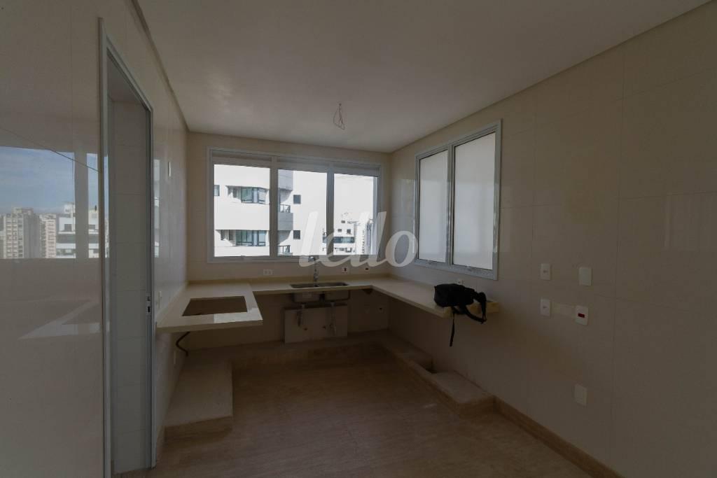 COPA de Apartamento para alugar, Padrão com 405 m², 4 quartos e 5 vagas em Indianópolis - São Paulo