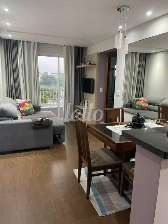 SALA de Apartamento à venda, Padrão com 50 m², 2 quartos e 1 vaga em Vila Príncipe de Gales - Santo André