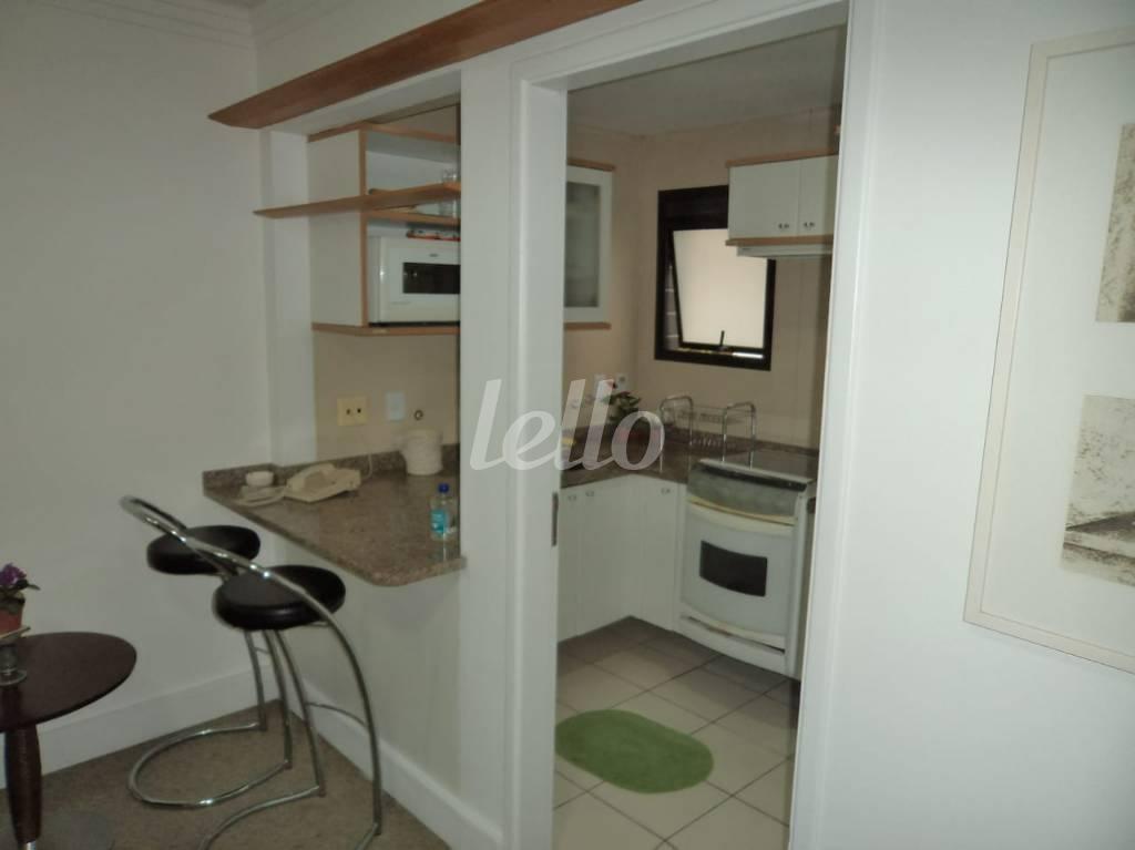 COZINHA de Apartamento para alugar, Padrão com 70 m², 2 quartos e 2 vagas em Paraíso - São Paulo