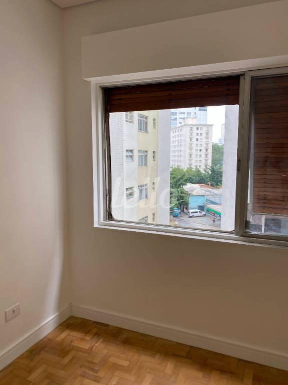 DORMITÓRIO de Apartamento à venda, Padrão com 123 m², 3 quartos e 1 vaga em Higienópolis - São Paulo