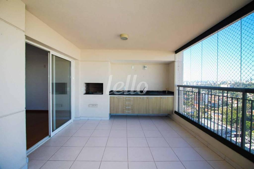 VARANDA GOURMET de Apartamento para alugar, Padrão com 148 m², 3 quartos e 2 vagas em Vila Leopoldina - São Paulo