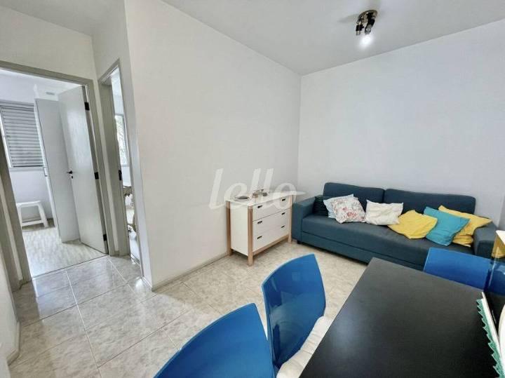 SALA de Apartamento à venda, Padrão com 44 m², 2 quartos e 1 vaga em Vila Pompeia - São Paulo