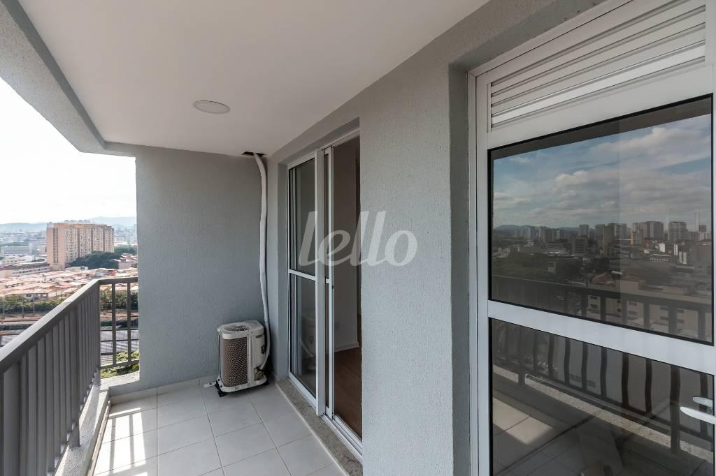 VARANDA de Apartamento para alugar, Padrão com 44 m², 2 quartos e em Água Branca - São Paulo
