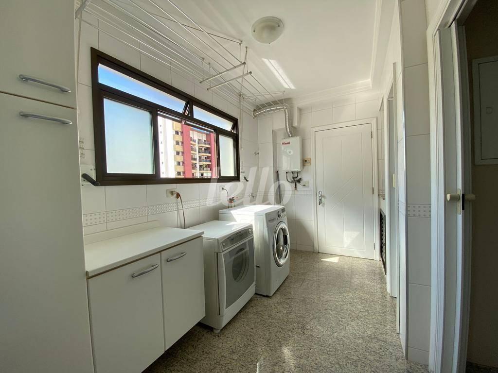 LAVANDERÍA de Apartamento à venda, Padrão com 170 m², 4 quartos e 4 vagas em Vila Regente Feijó - São Paulo