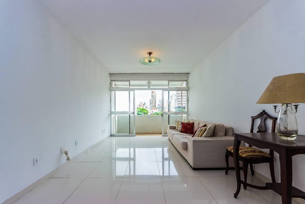 SALA de Apartamento à venda, Padrão com 122 m², 3 quartos e 1 vaga em Pinheiros - São Paulo