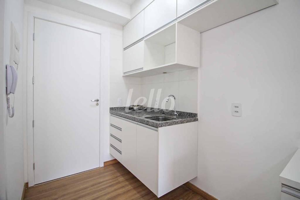 COZINHA de Apartamento à venda, Padrão com 26 m², 1 quarto e em Vila Mariana - São Paulo