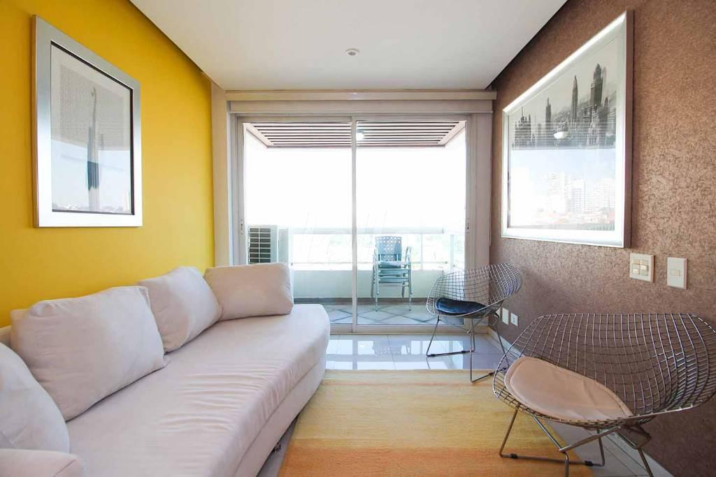 SALA de Apartamento à venda, Padrão com 150 m², 3 quartos e 4 vagas em Mirandopolis - São Paulo