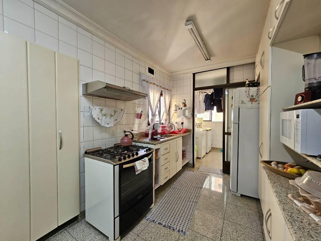 COZINHA de Apartamento para alugar, Padrão com 124 m², 4 quartos e 3 vagas em Vila Gomes Cardim - São Paulo