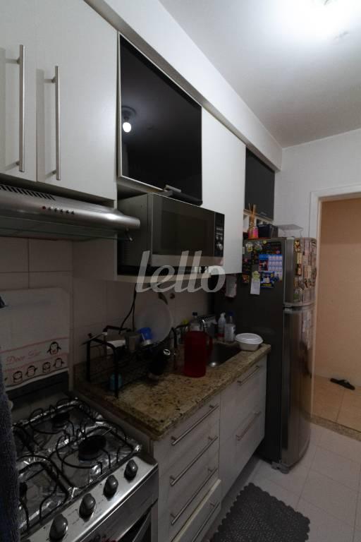 COZINHA de Apartamento para alugar, Padrão com 50 m², 2 quartos e 1 vaga em Santo Amaro - São Paulo