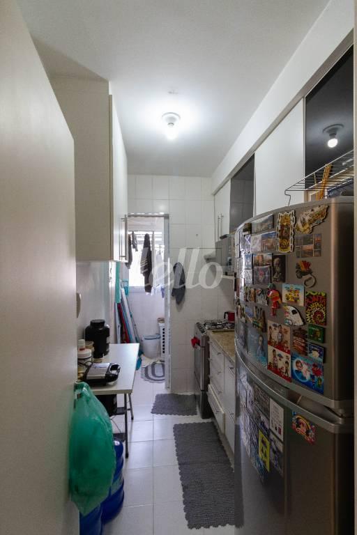 COZINHA de Apartamento para alugar, Padrão com 50 m², 2 quartos e 1 vaga em Santo Amaro - São Paulo