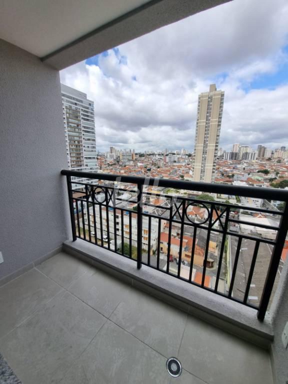 VARANDA de Apartamento à venda, Padrão com 54 m², 2 quartos e 1 vaga em Quarta Parada - São Paulo