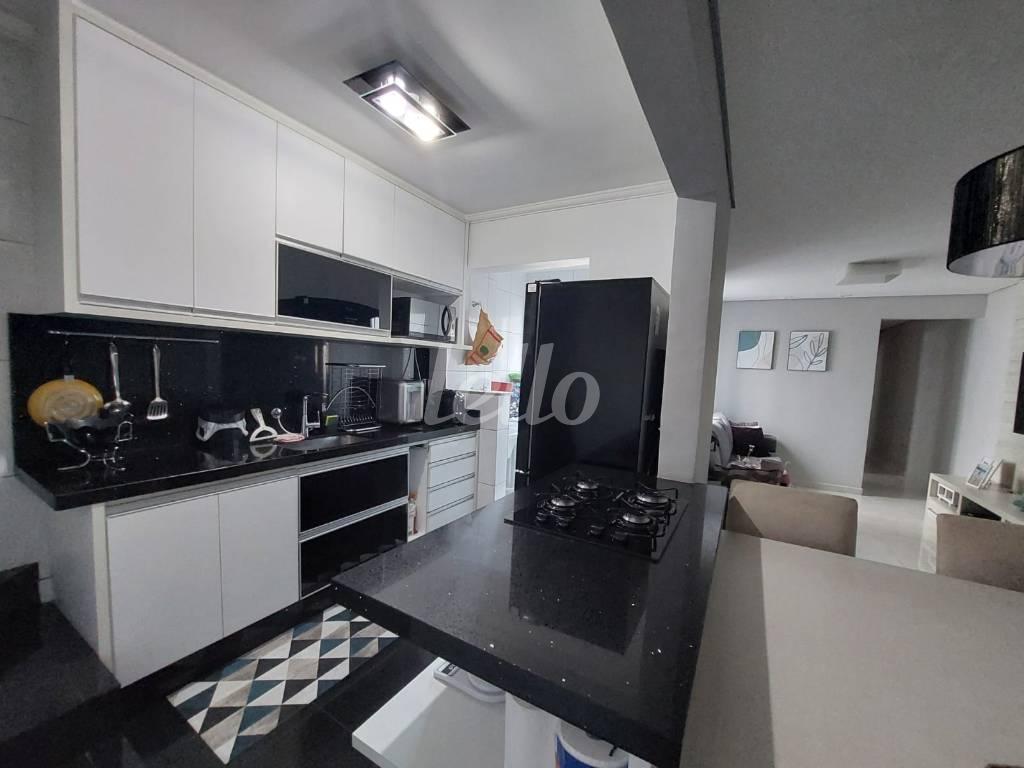 COZINHA de Apartamento à venda, cobertura - Padrão com 134 m², 2 quartos e 1 vaga em Vila Valparaíso - Santo André