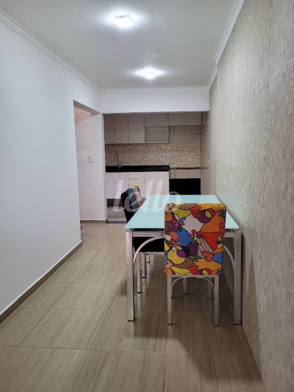 SALA DE JANTAR de Casa à venda, sobrado com 100 m², 3 quartos e 2 vagas em Vila Francisco Matarazzo - Santo André