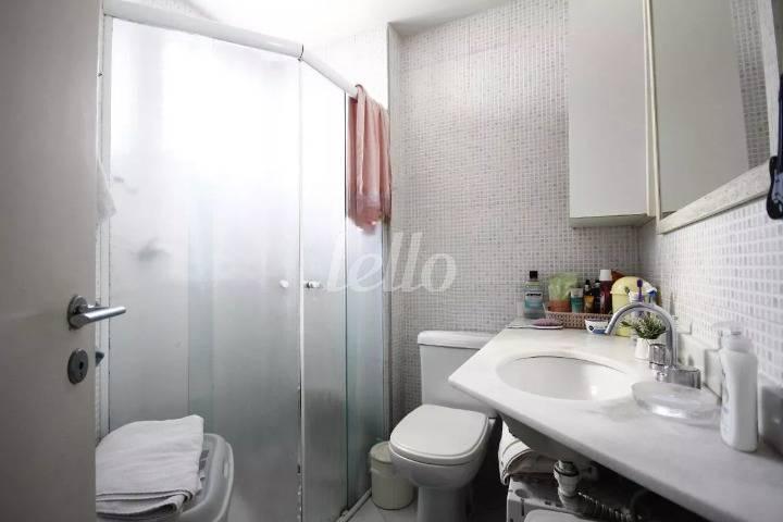 BANHEIRO de Apartamento à venda, Padrão com 58 m², 2 quartos e 1 vaga em Ipiranga - São Paulo