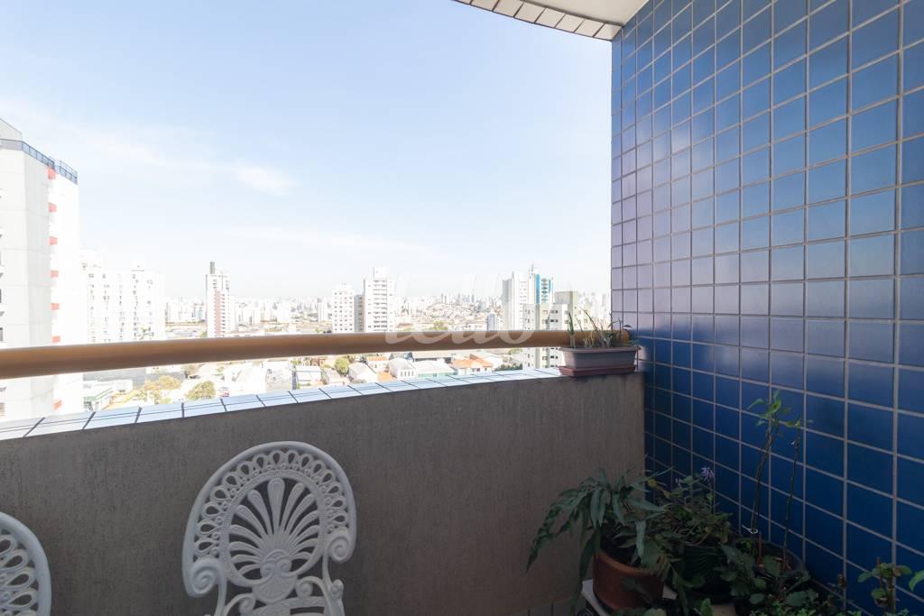 8 - VARANDA de Apartamento à venda, Padrão com 71 m², 3 quartos e 2 vagas em Mooca - São Paulo