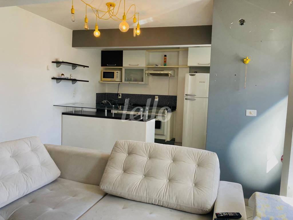 SALA de Apartamento à venda, Padrão com 63 m², 2 quartos e 1 vaga em Vila Delmira - São Bernardo do Campo