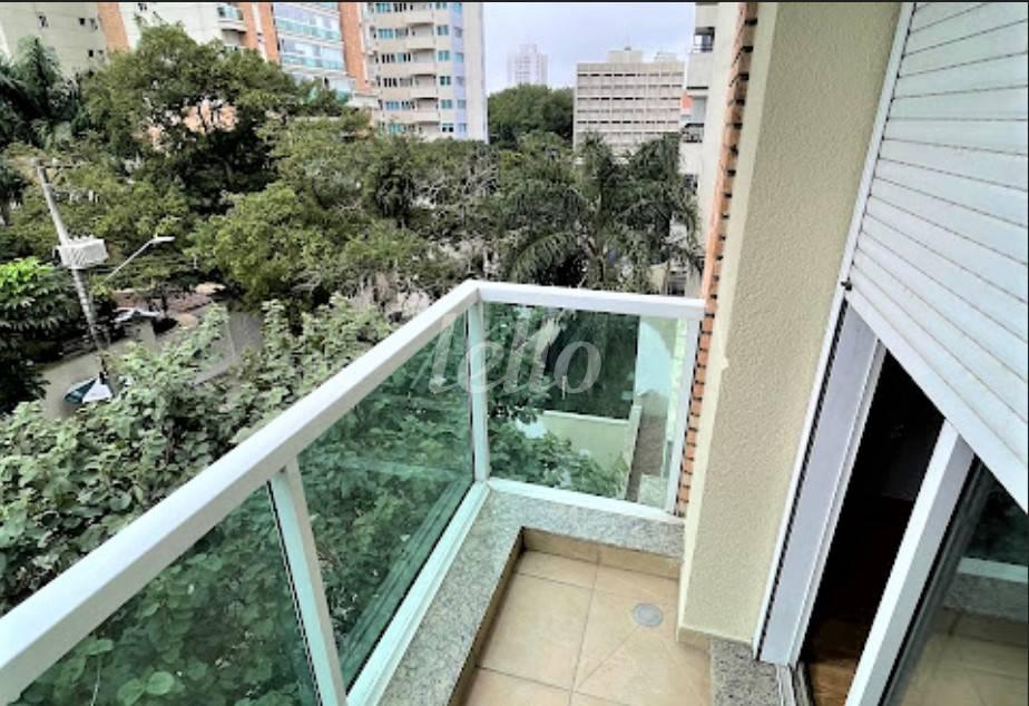 VARANDA DA SUITE de Apartamento à venda, Padrão com 169 m², 4 quartos e 3 vagas em Brooklin Paulista - São Paulo
