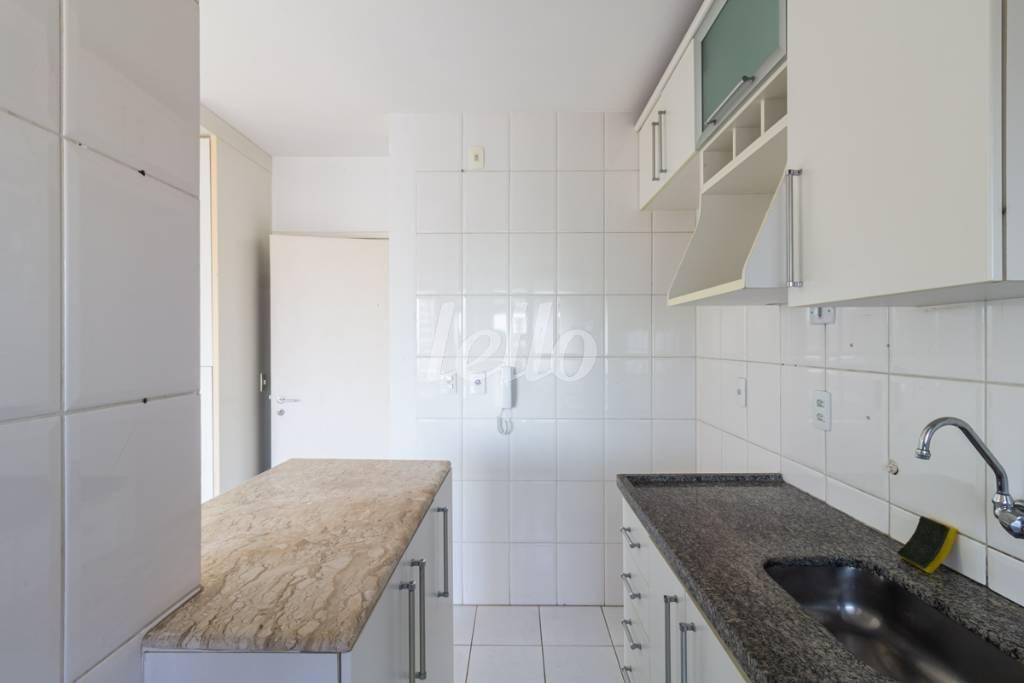 COZINHA de Apartamento para alugar, Padrão com 33 m², 1 quarto e 1 vaga em Vila Pompeia - São Paulo