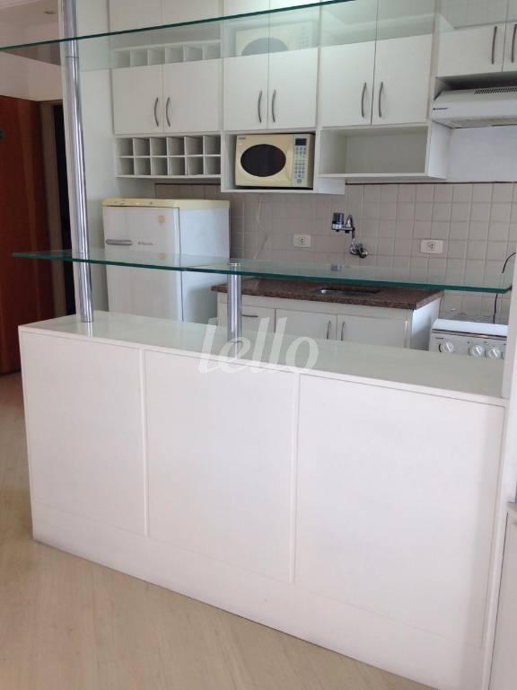 COZINHA de Apartamento para alugar, Padrão com 50 m², 1 quarto e 1 vaga em Saúde - São Paulo