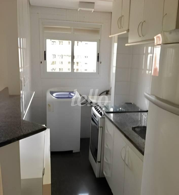 ÁREA DE SERVIÇO de Apartamento para alugar, Padrão com 37 m², 1 quarto e 1 vaga em Vila Nova Conceição - São Paulo