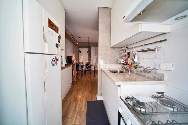 COZINHA de Apartamento à venda, Padrão com 45 m², 1 quarto e 1 vaga em Vila Buarque - São Paulo