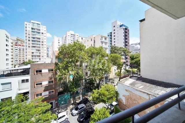 VISTA VARANDA de Apartamento à venda, Padrão com 45 m², 1 quarto e 1 vaga em Vila Buarque - São Paulo