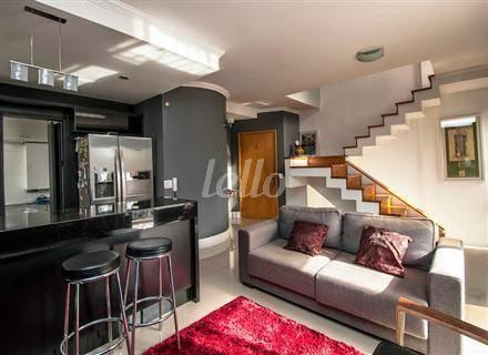SALA de Apartamento à venda, Triplex com 142 m², 2 quartos e 3 vagas em Planalto Paulista - São Paulo