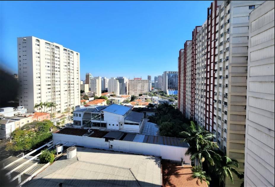 VISTA de Apartamento à venda, Padrão com 83 m², 3 quartos e 1 vaga em Vila Mariana - São Paulo
