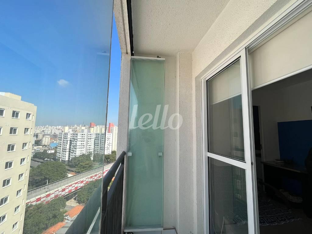 SACADA de Apartamento à venda, Padrão com 29 m², 1 quarto e em Brás - São Paulo