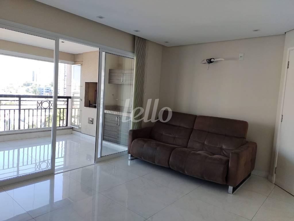 LIVING de Apartamento à venda, Padrão com 91 m², 3 quartos e 2 vagas em Vila Clementino - São Paulo
