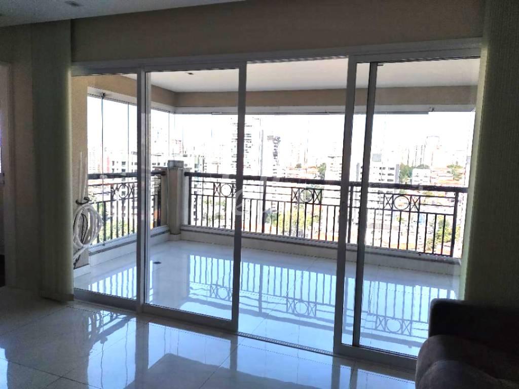 LIVING de Apartamento à venda, Padrão com 91 m², 3 quartos e 2 vagas em Vila Clementino - São Paulo