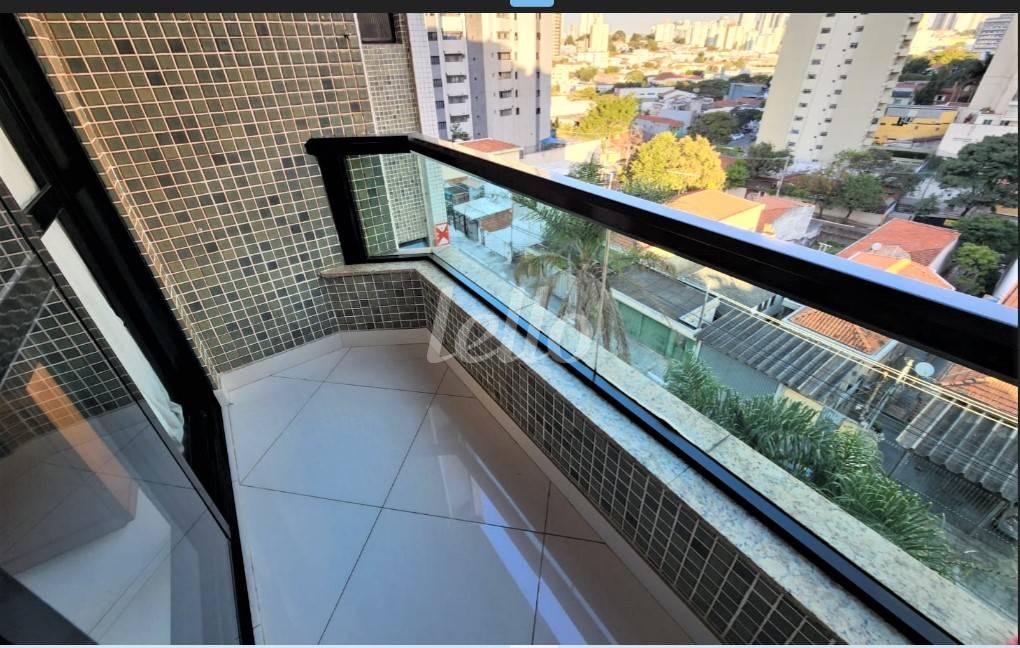 VARANDA de Apartamento à venda, Padrão com 140 m², 3 quartos e 3 vagas em Chácara Inglesa - São Paulo