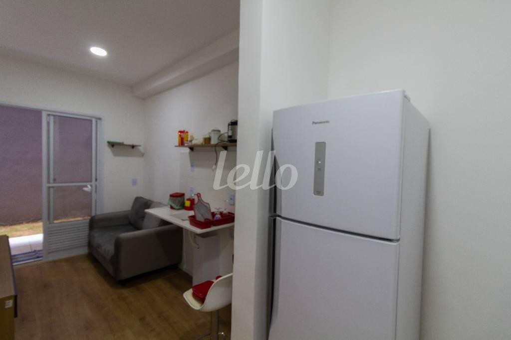 COZINHA de Apartamento para alugar, Padrão com 38 m², 1 quarto e em Vila Esperança - São Paulo