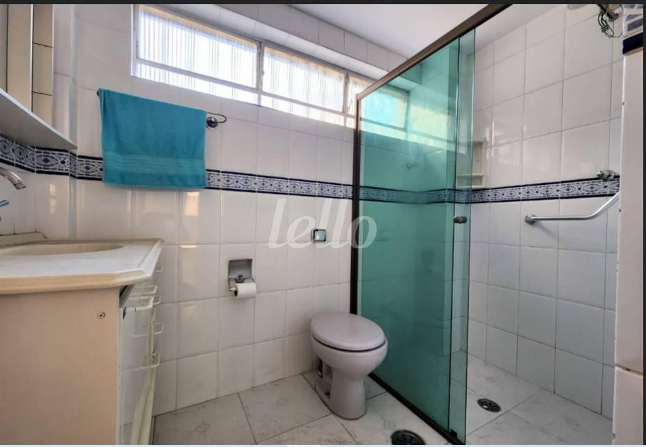 BANHEIRO de Apartamento à venda, Padrão com 63 m², 2 quartos e 1 vaga em Vila Clementino - São Paulo