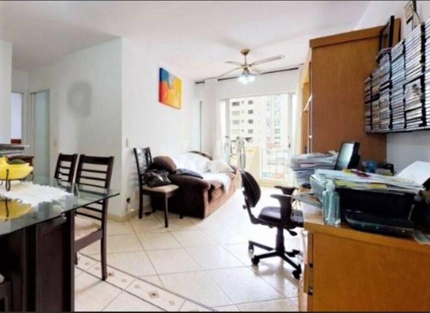 SALA de Apartamento à venda, Padrão com 68 m², 2 quartos e 1 vaga em Chácara Inglesa - São Paulo