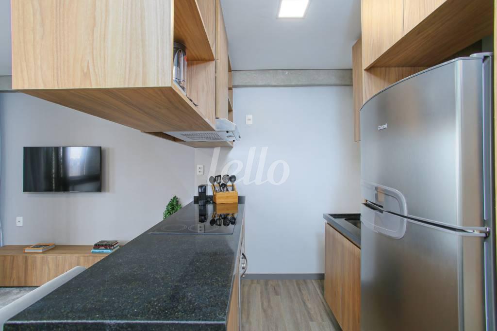COZINHA de Apartamento à venda, Padrão com 44 m², 1 quarto e 1 vaga em Vila Nova Conceição - São Paulo