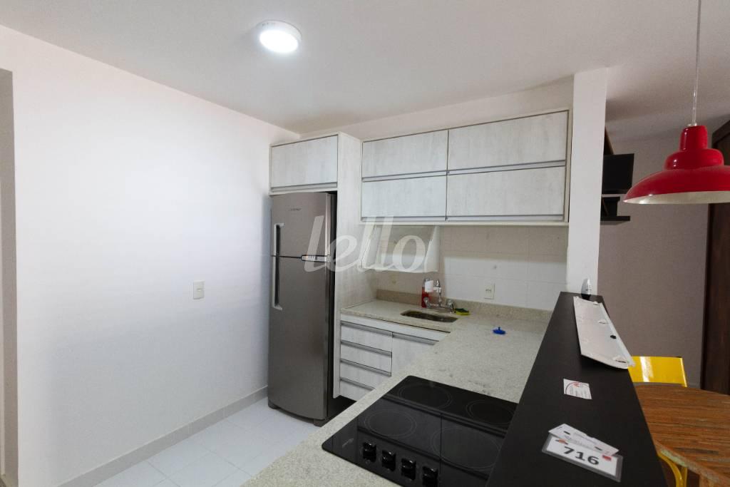 COZINHA de Apartamento para alugar, Padrão com 52 m², 1 quarto e 2 vagas em Mooca - São Paulo