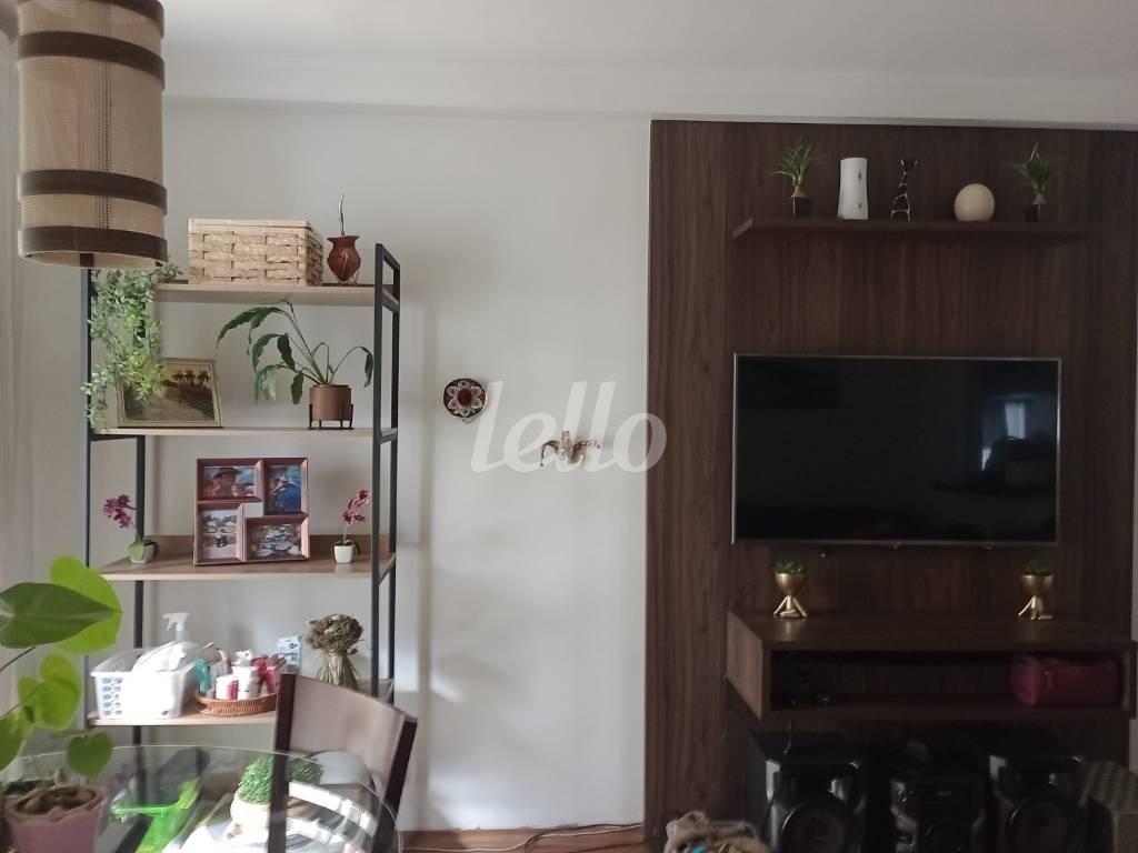 SALA de Apartamento à venda, Padrão com 60 m², 3 quartos e 1 vaga em Vila Prudente - São Paulo