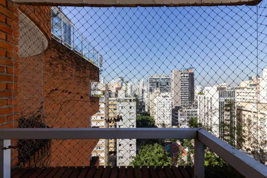 VARANDA de Apartamento à venda, Padrão com 117 m², 2 quartos e 2 vagas em Jardim Paulista - São Paulo